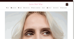 Desktop Screenshot of lovenotwar.com.ar